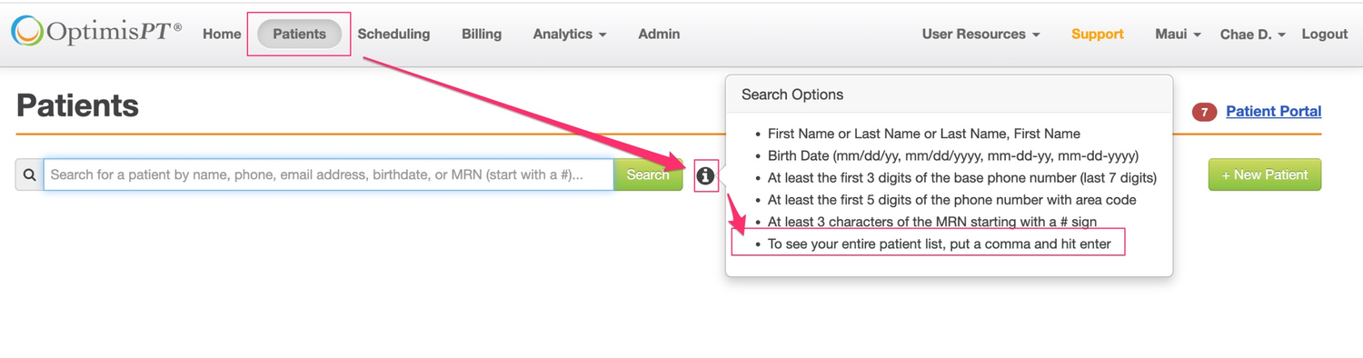 patient-search-enhancement